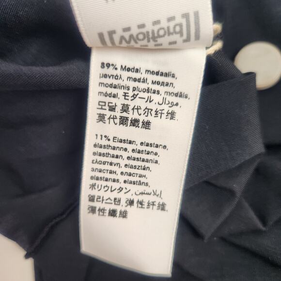 Wolford Black Long Sleeve Shirt Size Medium - Picture 8 of 9